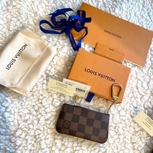 🦄 Full set Louis Vuitton Key pouch damier ebene